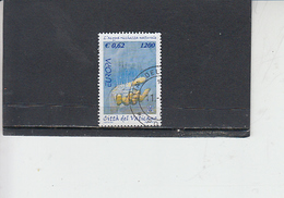 VATICANO  2000 - Sassone  1229° - Europa - Used Stamps