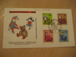 Puppe Yvert 297/30 BERLIN 1968 FDC Cancel Cover GERMANY Doll Dolls Poupee Poupees - Dolls