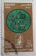 1980 Doctors' Day  [USED] EGYPT  (Egypte) (Egitto)(Ägypten)(Egipto) - Usados