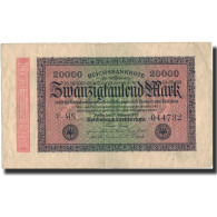 Billet, Allemagne, 20,000 Mark, 1923, 1923-02-20, KM:85a, TB+ - 20.000 Mark