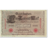 Billet, Allemagne, 1000 Mark, 1910, 1910-04-21, KM:44b, TTB - 1000 Mark