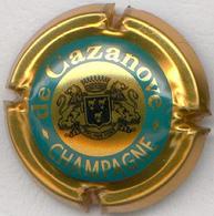 CAPSULE-CHAMPAGNE DE CAZANOVE N°14 Cercle Int. Or - De Cazanove