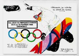 CPSM Jeux Olympiques Grenoble 1968 Non Circulé - Altri & Non Classificati