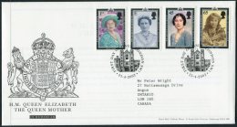 2002 GB Queen Mother First Day Cover. London SW1 FDC - 2001-2010 Dezimalausgaben