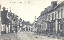 PAS DE CALAIS - 62 -AUBIGNY EN ARTOIS - Rue Du Bourg - Aubigny En Artois