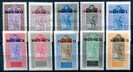 HAUTE-VOLTA - 10 Timbres * Et ** De La Série Y&T 1 à 17 (voir Description) (20% De La Cote) - Ungebraucht