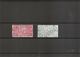 Belgique - Nord Belge ( Lot De 2 Timbres à Oblitération NordBelge De Lustin) - Nord Belge