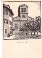 La Sarraz - Le Temple - Non écrite ( Carte 15 X 10 Cm) - La Sarraz