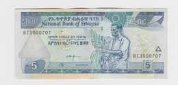 5  Birr 2008 Etat Neuf - Ethiopië