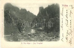 T2/T3 1900 Vrátna, Vágvölgy. Gansel Lipót 155. Dr. Pattantyus M. Felvétele / Povazie, Vratna Dolina / Váh Valley (EK) - Non Classificati