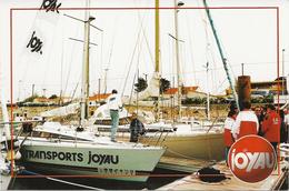 CARTE POSTALE -TRANSPORTS JOYAU - VENDEE GLOBE JUIN 1998 - TIRAGE 500 EXEMPLAIRES - Advertising