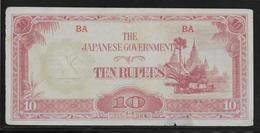 Japon - Japanese Governement - 10 Rupees - B - Japon