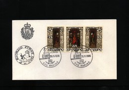 San Marino 1986 Michel 1351-53 FDC - Lettres & Documents