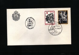San Marino 1987 Michel 1354-55 FDC - Briefe U. Dokumente