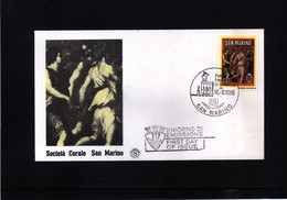 San Marino 1986 Michel 1349 FDC - Lettres & Documents