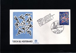 San Marino 1987 Michel 1373 FDC - Cartas & Documentos