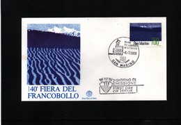 San Marino 1988 Michel 1394 FDC - Brieven En Documenten
