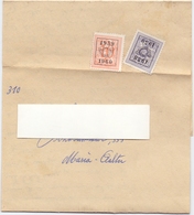 Wikkel - Omslag Enveloppe  1958/59 & 1959/1960 - Bandes Pour Journaux