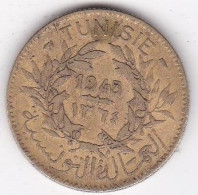 Protectorat Français Bon Pour 2 Francs 1945 / 1364, En Bronze Aluminium, Lec# 298 - Túnez