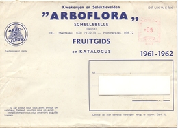 Wikkel - Omslag Enveloppe - Pub Reclame Arboflora Schellebelle - 1961 - 1962 - Bandes Pour Journaux