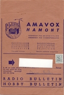 Wikkel - Omslag Enveloppe - Pub Reclame Radiotechniek Amavox Hamont - 1963 - 30 C - Wikkels Voor Dagbladen