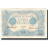 France, 5 Francs, 5 F 1912-1917 ''Bleu'', 1915-03-18, SUP, Fayette:2.25, KM:70 - 5 F 1912-1917 ''Bleu''