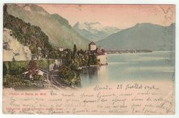 Suisse // Schweiz // Switzerland // Vaud  //  Veytaux-Chillon Et Dents Du Midi - Veytaux