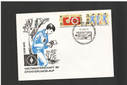 Germania Est - Ddr - 1970 Fdc  WELMEOSTERSCHAFTEN IM ORIENTIERUNGSLAUF - 1950-1970