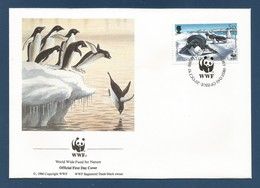 BAT 1992  Mi.Nr. 194 , Adelie Penguin - WWF FDC - First Day 20.OCT 92 - FDC