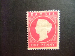 Gambia Gambie 1886 Reina Victoria  Yvert 13 * MH - Gambia (...-1964)