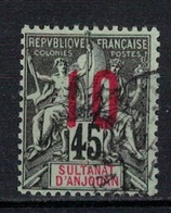 ANJOUAN         N°  YVERT   27  OBLITERE       ( O   3/28 ) - Used Stamps