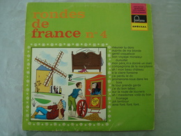 33 Tours: RONDES DE FRANCE N° 4 Meunier Tu Dors - Fontana 826.557 QY - Maitrise De L'O.R.T.F - Niños