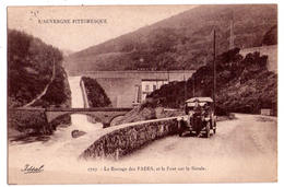 1845 - Saint-Gervais D'Auvergne -  Le Barrage Des Fades Et Le Pont Sur La Sioule -Idéal - N°2797 - - Saint Gervais D'Auvergne