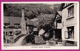 Europe United Kingdom England Somerset Allerford Packhorse Bridge - Minehead