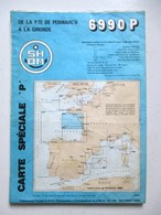 CARTE MARINE 6990P DE LA PTE DE PENMARC'H A LA GIRONDE - Seekarten