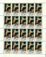 Luxembourg Feuille De 20 Timbres "A"  Cinquantenaire Du Festival De Wiltz 2002 (état!!) - Feuilles Complètes