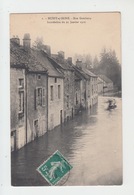 10 - MUSSY SUR SEINE / INONDATION 1910 - RUE GAMBETTA - Mussy-sur-Seine