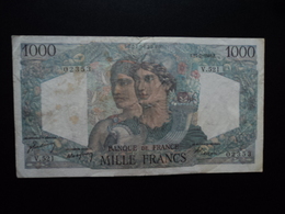 FRANCE : 1000 FRANCS  17.2..1949   FAYETTE 41 / P 130b    TB+ * - 1 000 F 1945-1950 ''Minerve Et Hercule''