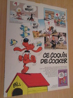 CLI618 PAGE DE REVUE SPIROU ANNEES 60/70 / SORTIE NOUVEL ALBUM BOULE ET BILL ROBA - Boule Et Bill