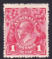 Australia SG 47  1917 King George V,1d Red, Mint Hinged - Nuevos