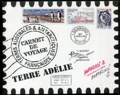 7574  Terres Australes Et Antarctiques Françaises  Carnet De Voyage   C 308  (n°308/21)    2001      SUPERBE - Markenheftchen