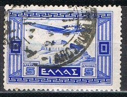 Sello GRECIA Aereo 1933, La Acropolis, Yvert Num 18 º - Used Stamps