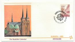 DANEMARK => 2 Enveloppes FDC - EUROPA 1983 - Premier Jour - 5/05/1983 - FDC