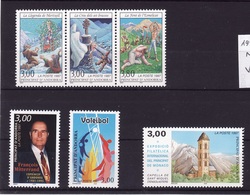 ANDORRE Lot 1997 Faciale N**  C272 - Collections