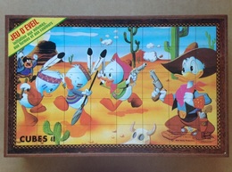 Disney - Jeu De Cubes - Années 80 - Andere & Zonder Classificatie