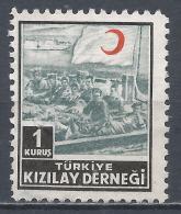 Turkey 1955. Scott #RA182 (U) Wounded Soldiers On Landing Raft - Impuestos