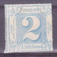 Thurn And Taxis, 2 Sg. 1865 , Mi 39, MNG (o) - Neufs