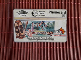 Phonecard Papua New Guinea 306 D (Mint,Neuve) Rare - Papua New Guinea