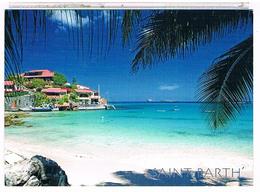 SAINT  BARTHELEMY    PLAGE  DE LA BAIE  DE  SAINT  JEAN        CPM  TBE   1S637 - Saint Barthelemy