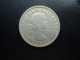 ROYAUME UNI : 2 SHILLINGS   1961    KM 906     TTB - J. 1 Florin / 2 Shillings